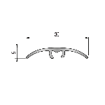 Dinac Seuil Multi Niveaux Harmony 30 Mm 1 66 M Fixation Invisible