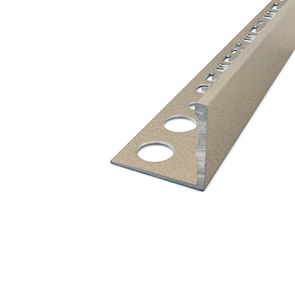ARRÊT DE CORNIÈRE ALUMINIUM 22,5MM - 28x22,5 mm - 2,50 m à sceller