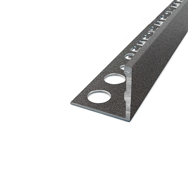 ARRÊT DE CORNIÈRE ALUMINIUM 22,5MM - 28x22,5 mm - 2,50 m à sceller