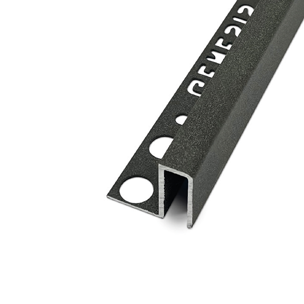 ARRÊT DROIT ALUMINIUM 22,5MM - 27x22,5 mm - 2,50 m à sceller