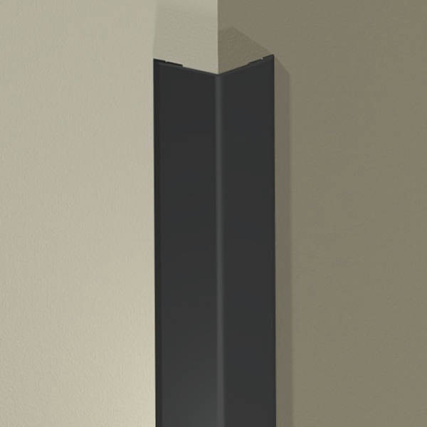 Cornière aluminium pour angle sortant 27x27 mm - 3,00 m - Adhésivé Butyle