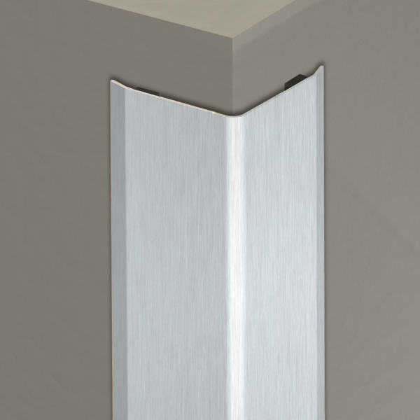 Cornière inox pour angle sortant 51x51 mm - 2,00 m - Adhésivé Butyle