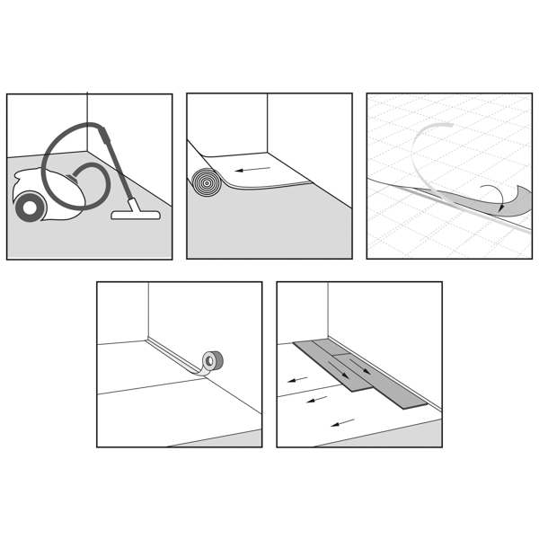 DIN'ACOUSTIQUE PARE-VAPEUR - Sous-couche pour sols stratifiés et parquets