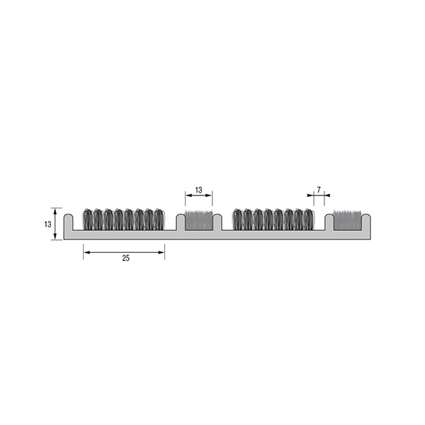 DINAFLEX BI-FONCTION rouleau 20m - à la coupe - laize 2m  - Anthracite