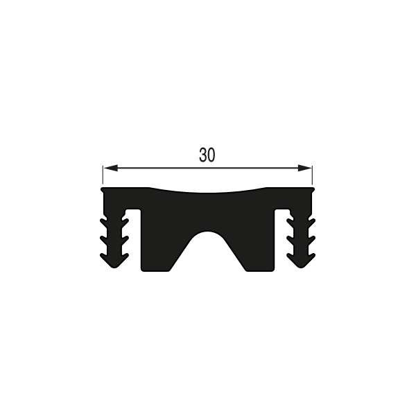 JOINT SOUPLE LISSE 30/0L 30 mm - rouleau de 21,00 m