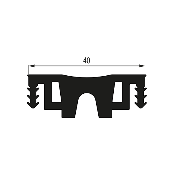 JOINT SOUPLE LISSE 40/0L 40 mm - rouleau de 21,00 m