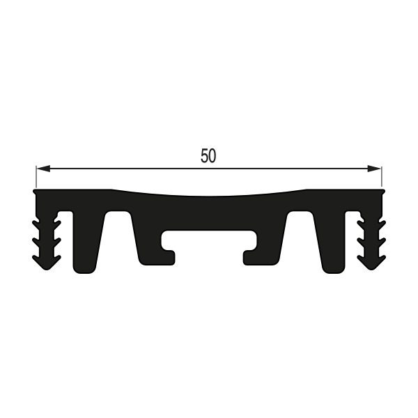 JOINT SOUPLE LISSE 50/0L 50 mm - rouleau de 21,00 m