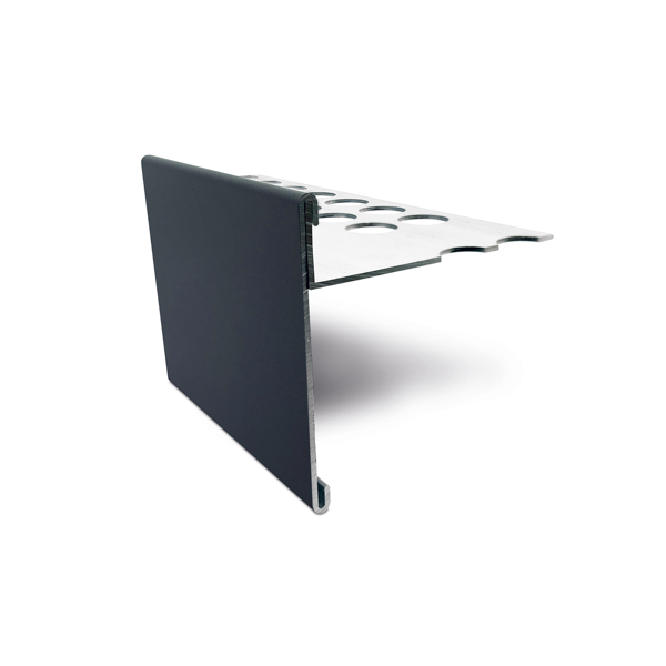 Profilé bord de rive 80mm - 2,50 m à encastrer