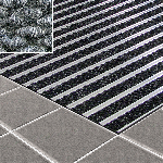 ARAVIS SLIM REPS Rail alu. 7,5mm - Structure fermée support PET