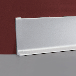  Accessoire PLINTHE aluminium Embout de finition gauche 80 mm