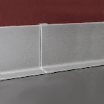  Accessoire PLINTHE aluminium Raccord 80 mm