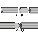 ACCESSOIRE POUR MC45 et MC45E Manchon pour lisse