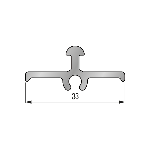 APPUI CENTREUR DE RENFORT 33 mm - 3,00 m