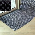 ARAVIS CA 10 brosses Rail alu. 10mm - Structure ouverte jonction plastique poinçonnée