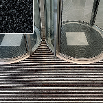 ARAVIS CA 13 GRATTANT SECHANT  Rail alu. 13mm - Structure ouverte jonction à câble