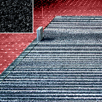 ARAVIS JF 13 Grattant Sechant Rail alu. 13mm - Structure fermée jonction PVC