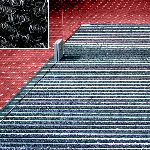 ARAVIS JF 13 REPS Rail alu. 13mm - Structure fermée jonction PVC