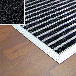 ARAVIS SLIM grattant séchant + RAMPE ADHÉSIVÉE Rail alu. 7,5mm - Structure fermée support PET