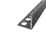 ARRÊT DE CORNIÈRE ALUMINIUM 22,5MM - 28x22,5 mm - 2,50 m à sceller