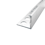 ARRÊT DE CORNIÈRE ALUMINIUM 22,5MM - 28x22,5 mm - 2,50 m à sceller