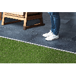 ARRÊT DE CORNIÈRE ALUMINIUM 22,5MM - 28x22,5 mm - 2,50 m à sceller