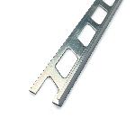 ARRÊT DE CORNIÈRE MÉTALLIQUE 10MM - 22x10 mm - 2,50 m à sceller