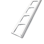 ARRÊT DE CORNIÈRE PVC 10MM - 23x10 mm - 2,50 m à sceller