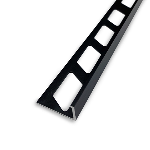 ARRÊT DE CORNIÈRE métallique DÉCO 10mm - 22x10 mm - 2,50 m à sceller 