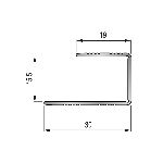 ARRÊT DE PARQUET 14,5/15,5 mm - 2,70 m 