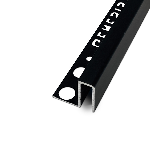 ARRÊT DROIT ALUMINIUM 22,5MM - 27x22,5 mm - 2,50 m à sceller