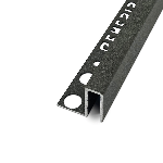 ARRÊT DROIT ALUMINIUM 22,5MM - 27x22,5 mm - 2,50 m à sceller