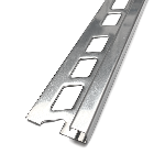 ARRÊT DROIT INOX 12,5MM - 37x10,5 mm - 2,50 m à sceller