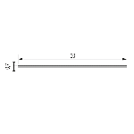 Bande antidérapante  50 mm - adhésivée - rouleau de 18,30 m
