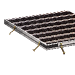 CADRE DE FOSSE À SCELLER - kit 13mm