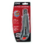 CUTTER AUTOBLOQUANT LAME 18mm Bi-matière auto-rechargeable