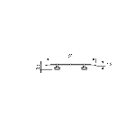 Clip pour profilé antidérapant FA40C 30x3,5mm - 3,00m 