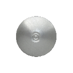 DINAPLOT MÉTALLIQUE LISSE 25x5 mm -  Adhésivé VHB™ (3 plaques de 50 plots)