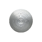 DINAPLOT MÉTALLIQUE RAINURÉ 25x5 mm -  Adhésivé VHB™ (3 plaques de 50 plots)