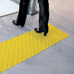 Dinalert DV10 TPU - GRAND FORMAT 975 x 412 mm Adhésivé Stairtech 