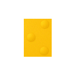 Dinalert DV10 TPU - GRAND FORMAT 975 x 412 mm Adhésivé Stairtech 