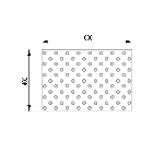 Dinalert DV15 MTA 600 x 400 mm - Adhésivé Butyle