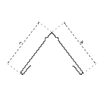 Équerres acier pour cadre de fosse adaptées aux cadres de fosse 13 mm et 17-23 mm