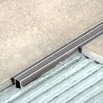 JOINT DE FRACTIONNEMENT mje pvc  40 mm - 2,50 m à encastrer