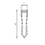 JOINT DE FRACTIONNEMENT mje pvc  40 mm - 2,50 m à encastrer