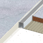 JOINT DE FRACTIONNEMENT MJ PVC 9 mm - 2,50 m à coller