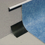 MOULURE de finition POUR SOL SOUPLE 4 mm - 2,10 m adhésivé