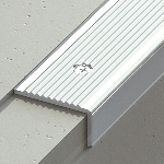 NEZ DE MARCHE STRIÉ B2 55x55 mm - 3,00 m à visser