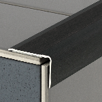 Nez de marche plaxé 6V A 36x24 mm - 2,70 m Adhésivé gamme A