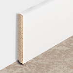 PLINTHE MDF 80 mm ép. 14 mm  - 2,40 m - à coller