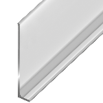 PLINTHE aluminium 80 mm - 2,70 m - à coller